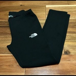 Girls North Face Fleece Leggings Sz 7/8